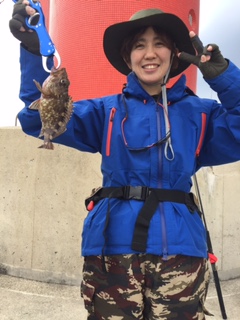 神戸7防のショアジギング&ロックフィッシュでガシラ釣果