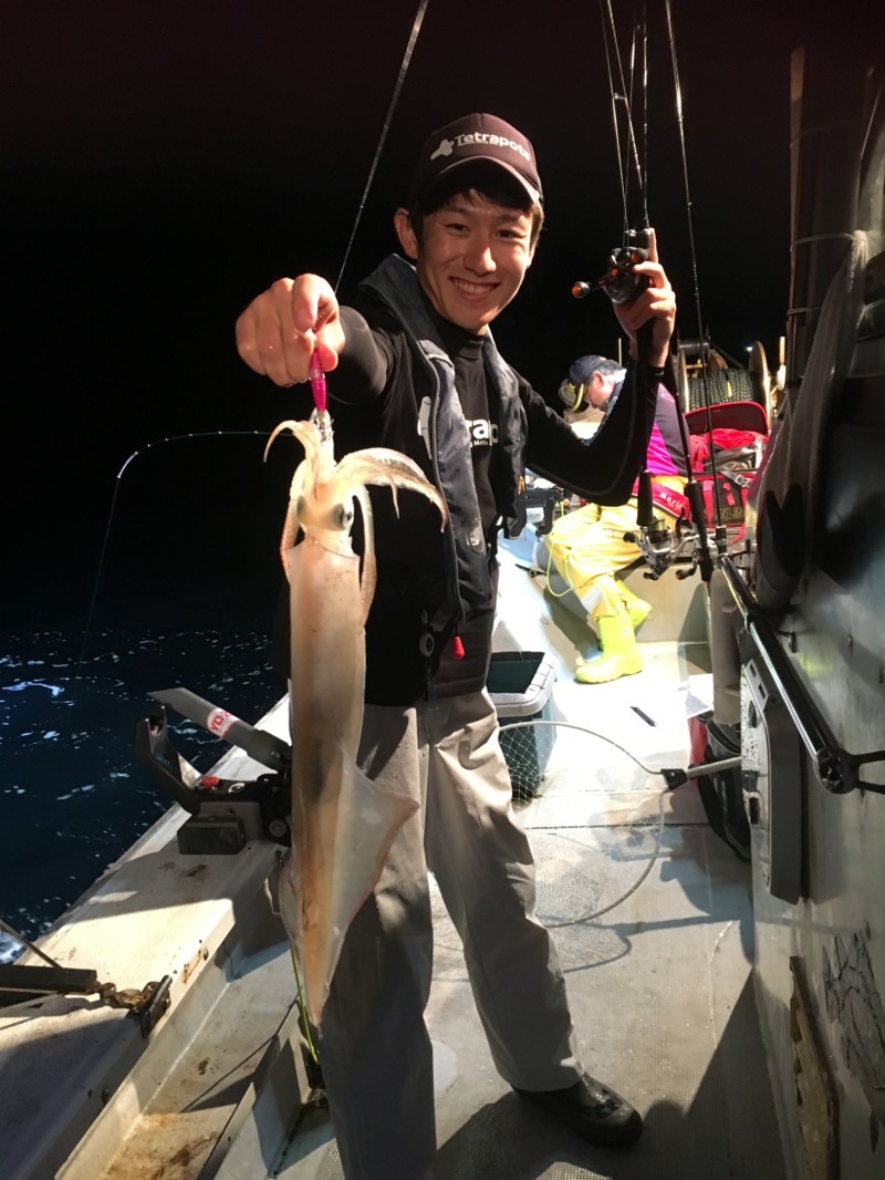 福井県小浜 イカメタルでマイカ釣果