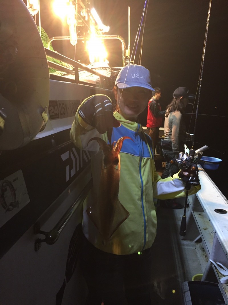 福井県小浜 イカメタルでマイカ釣果