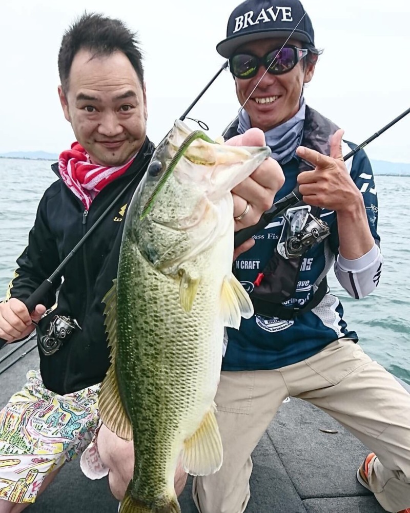DAIWAワークスフェス・試投会 in 琵琶湖でバス釣果