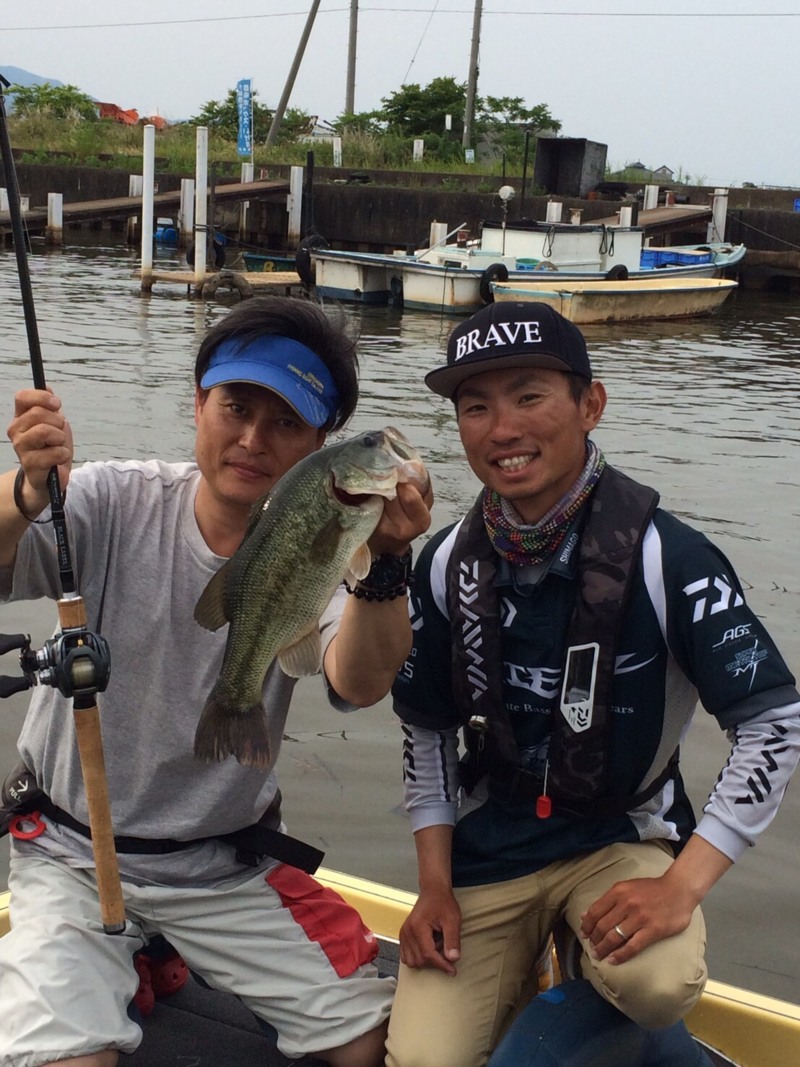 DAIWAワークスフェス・試投会 in 琵琶湖でバス釣果
