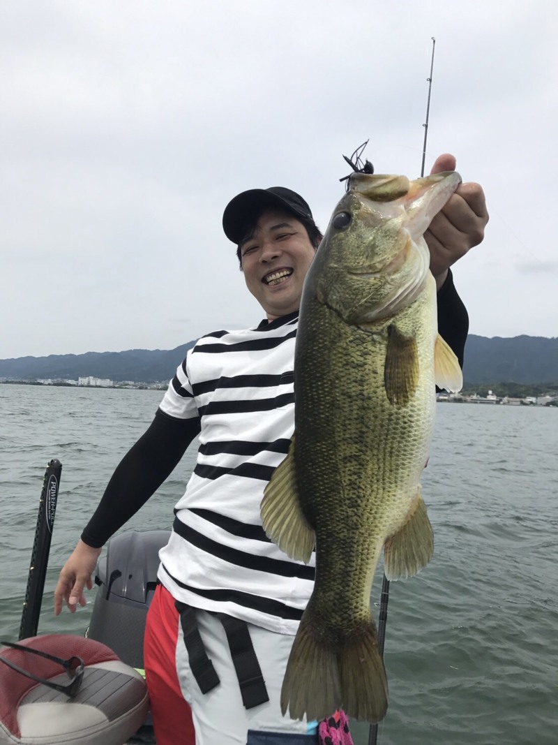 DAIWAワークスフェス・試投会 in 琵琶湖でバス釣果