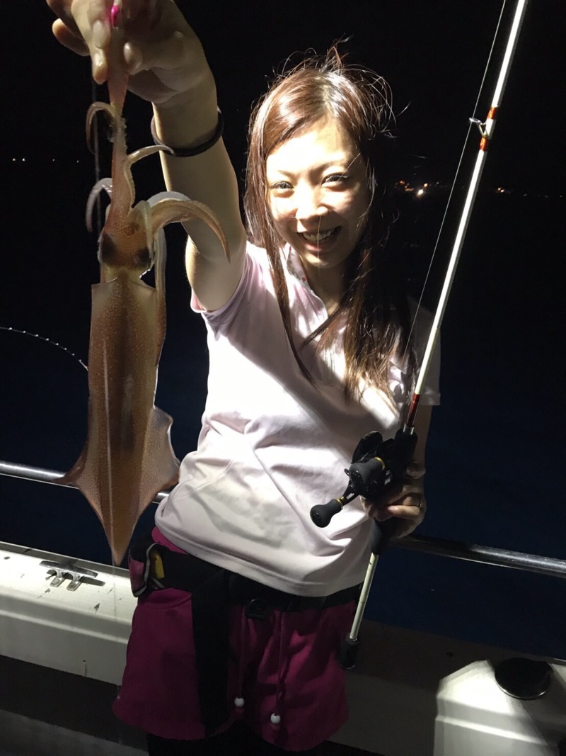 田井宮津ヨットハーバー イカメタルでマイカ・スルメイカ釣果