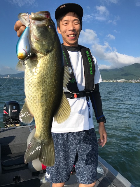 琵琶湖でブラックバス釣果