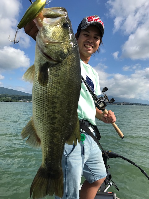 琵琶湖でブラックバス釣果
