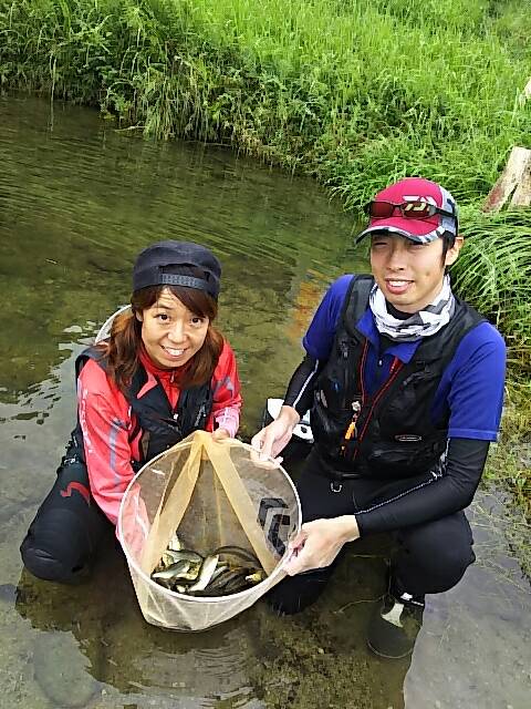 三重県名張川の鮎友釣りで鮎釣果