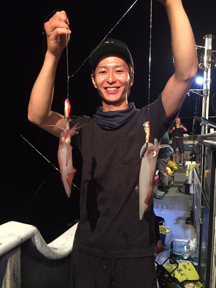 中紀 泰斗丸さんのイカメタルでマイカ釣果