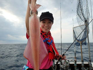 「鳥取県 網代港」イカメタル! マイカ30杯釣果