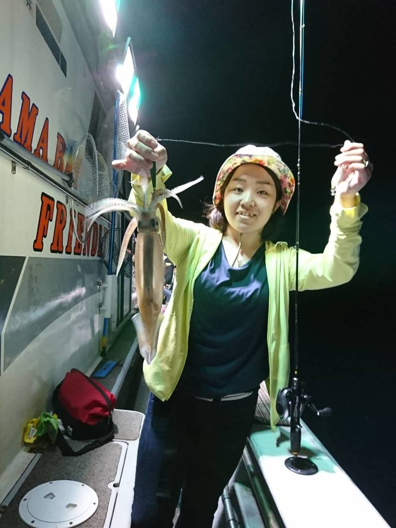 福井県小浜 イカメタルでイカ釣果