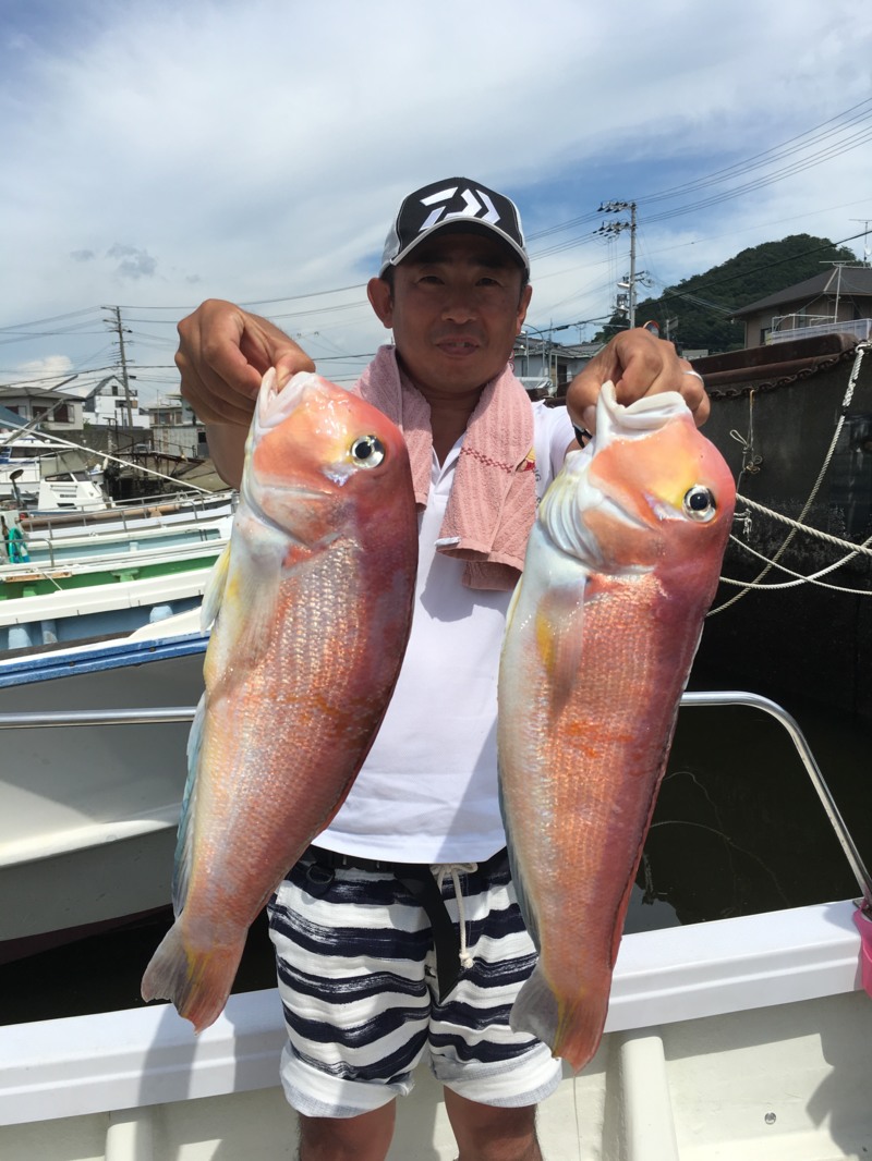 和歌山海竜タイラバでアマダイ釣果