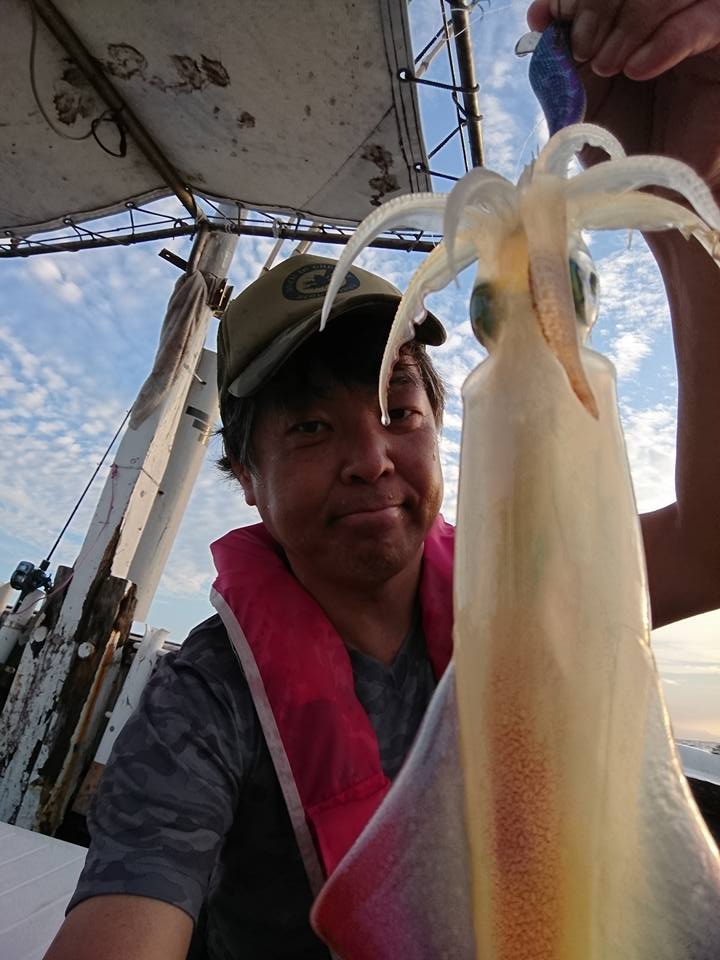 鳥取の船つりでマイカ釣果