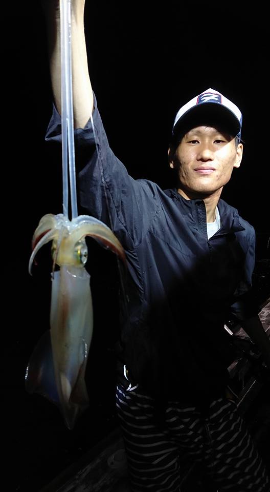 鳥取の船つりでマイカ釣果