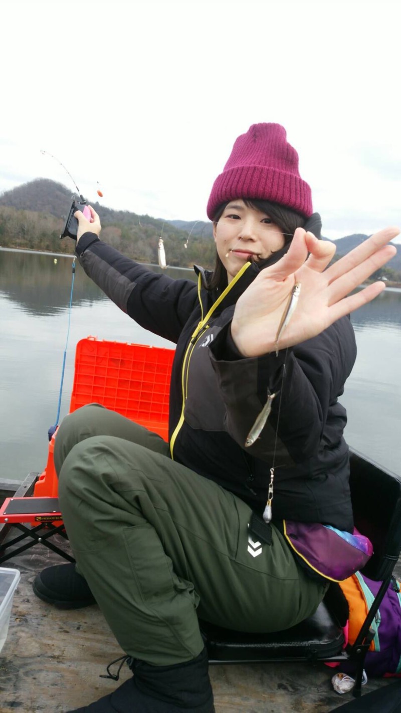 青野ダムワカサギ釣り