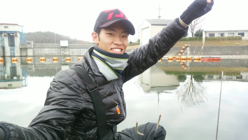 青野ダムワカサギ釣り