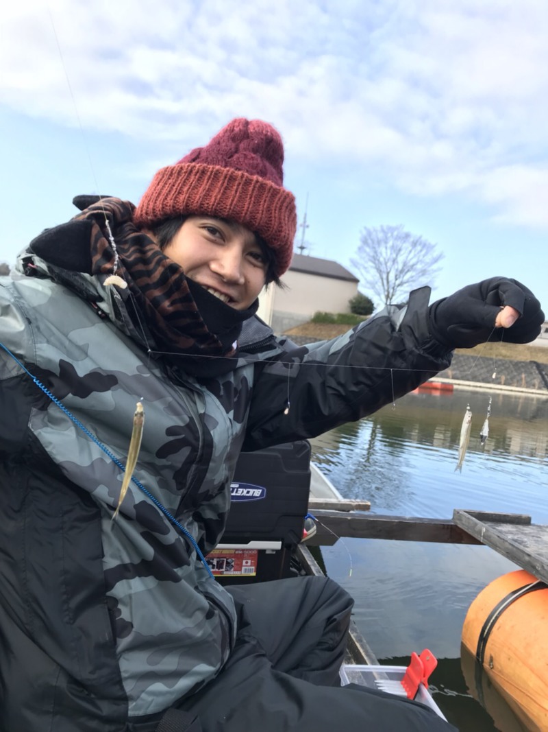 青野ダムワカサギ釣り