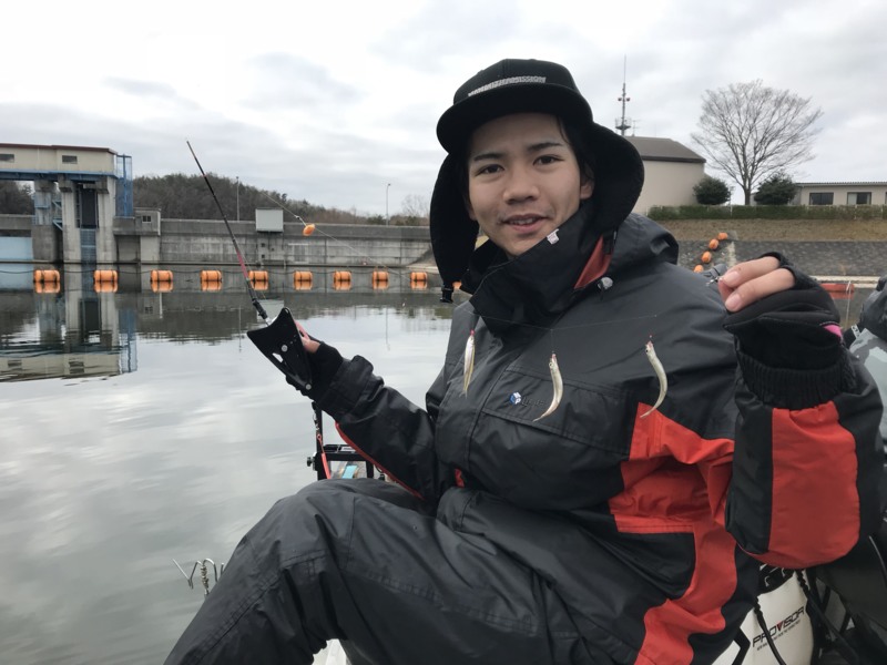 青野ダムワカサギ釣り