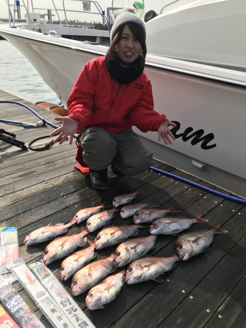 小豆島で鯛サビキ