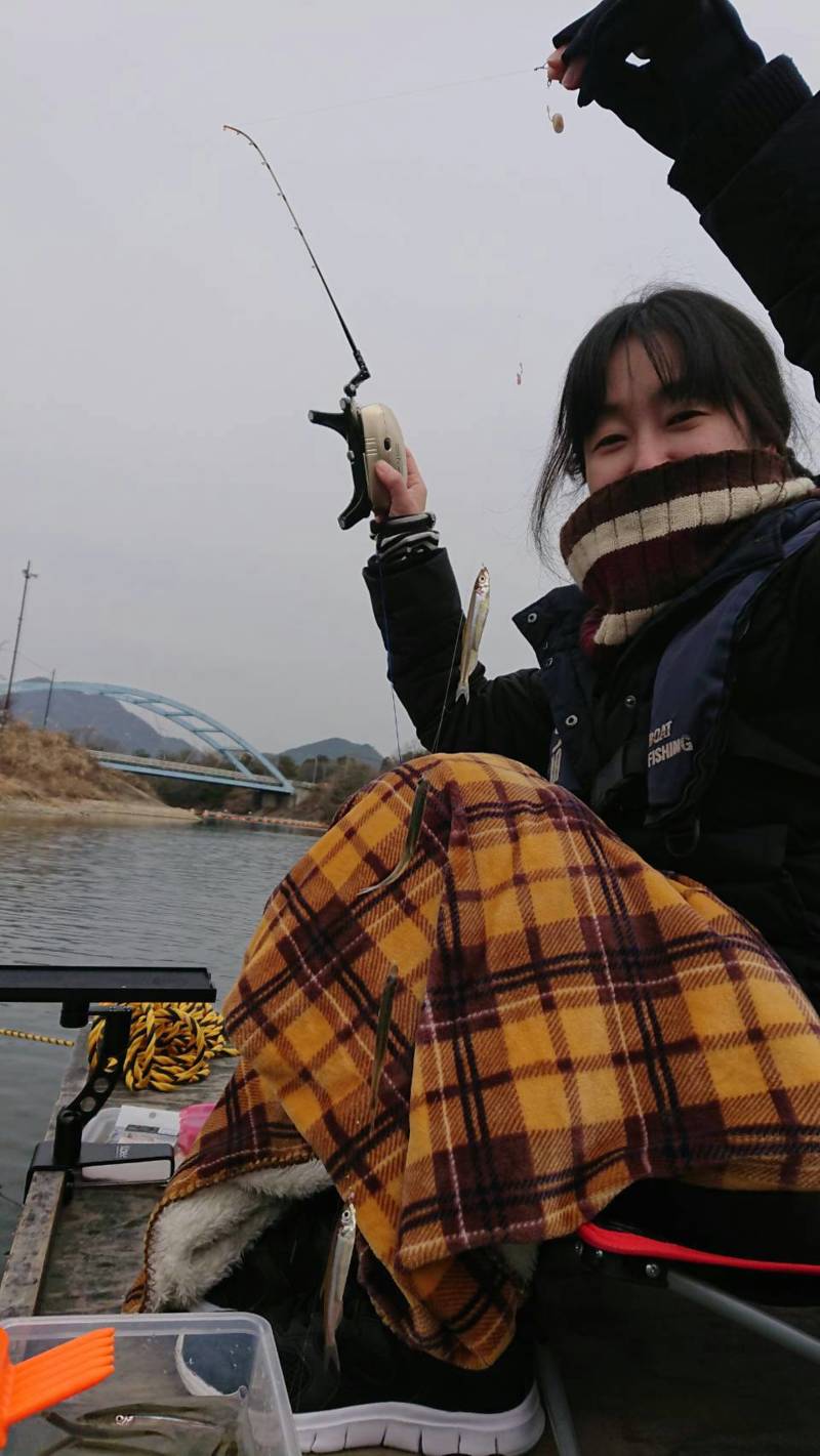 青野ダム ワカサギ釣り