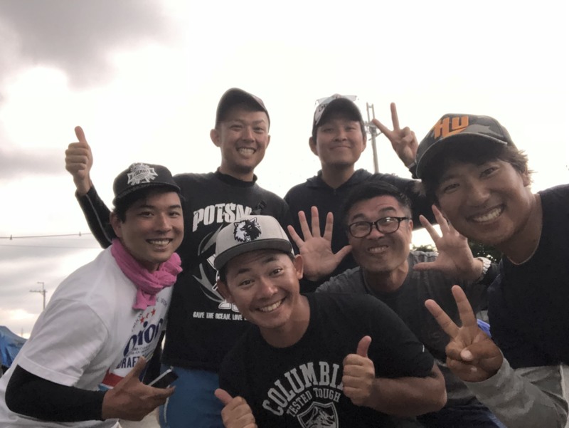 たまらんばい永野プロ艇出船!