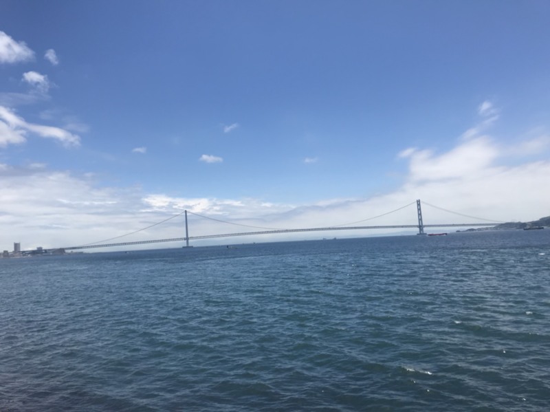 人生初タコ!初船酔い?