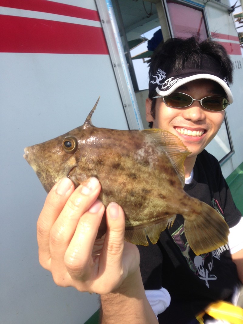 【和歌山市加太】船釣り|今季カワハギ初釣果9匹