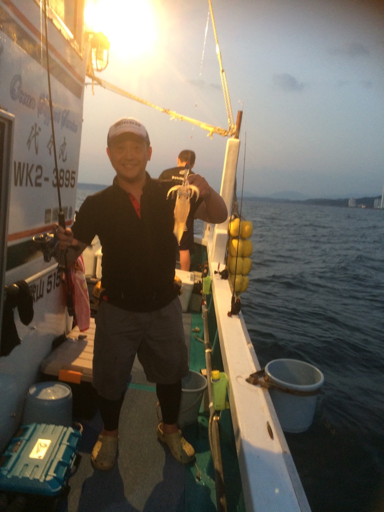 今シーズン初の鉛スッテ