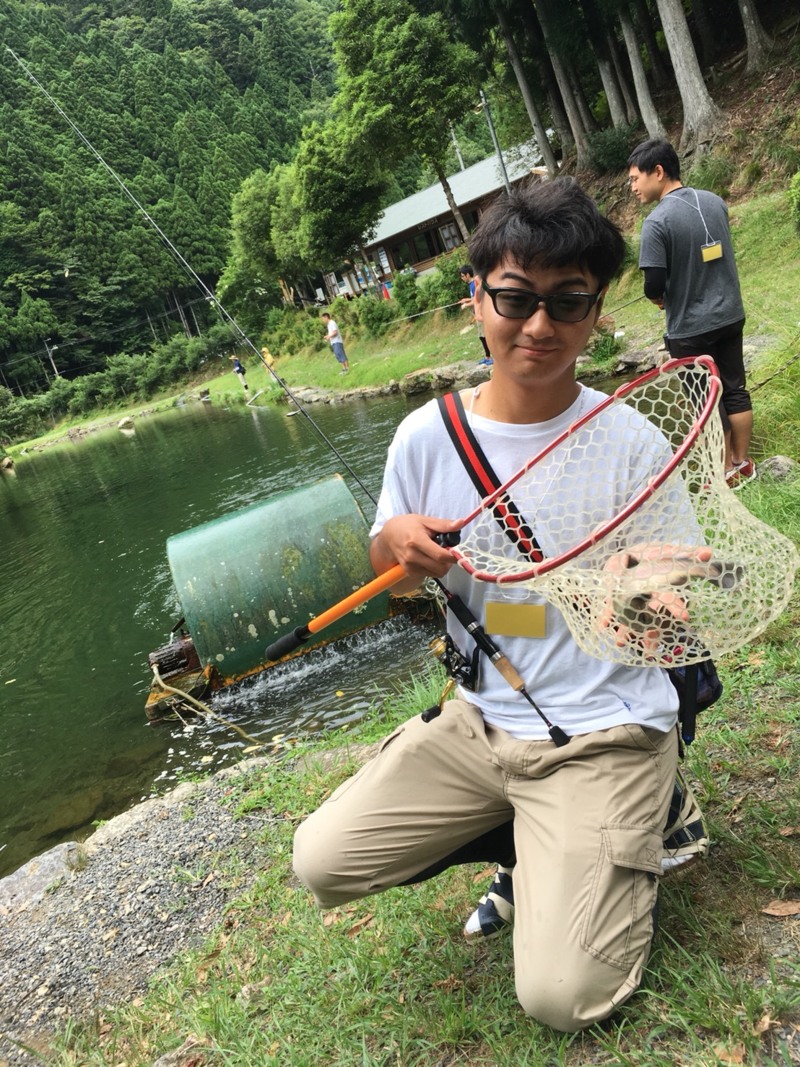 朽木渓流魚センター トラウトフィッシング