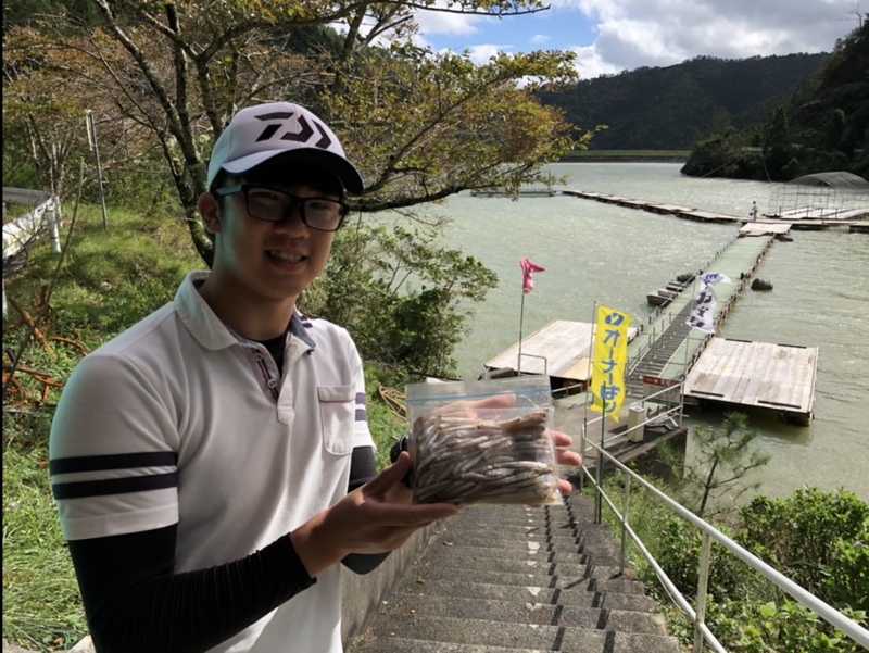 今シーズン初ワカサギ!