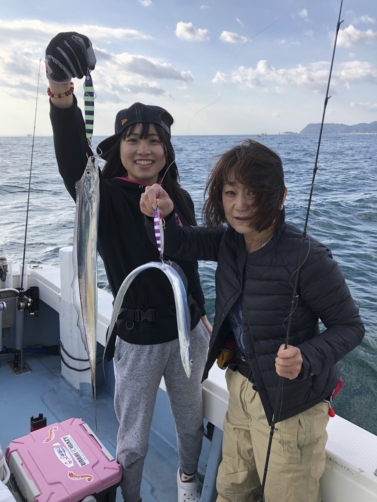 青物&タチウオジギング!