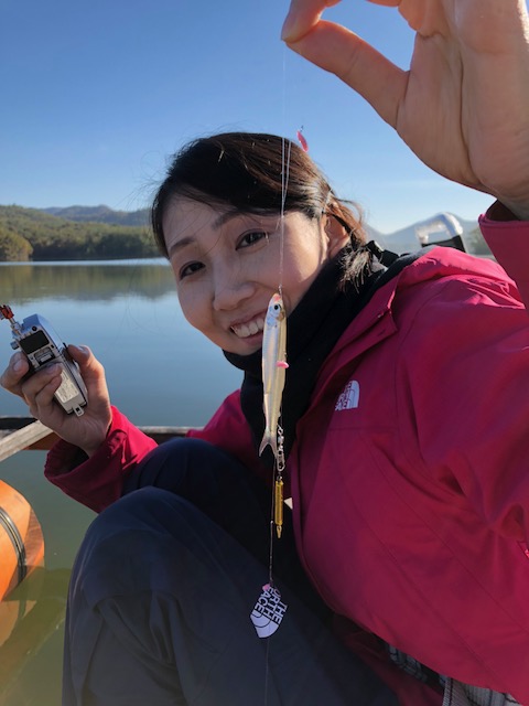 青野ダムわかさぎ釣行!