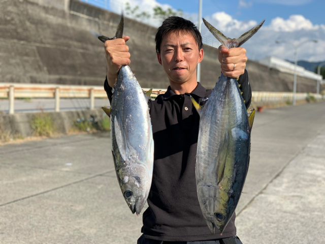 高知県 安芸漁港 神栄丸さんにてエビング