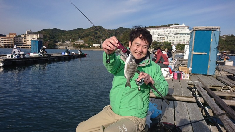 三重県 チヌ イカダ釣り研修