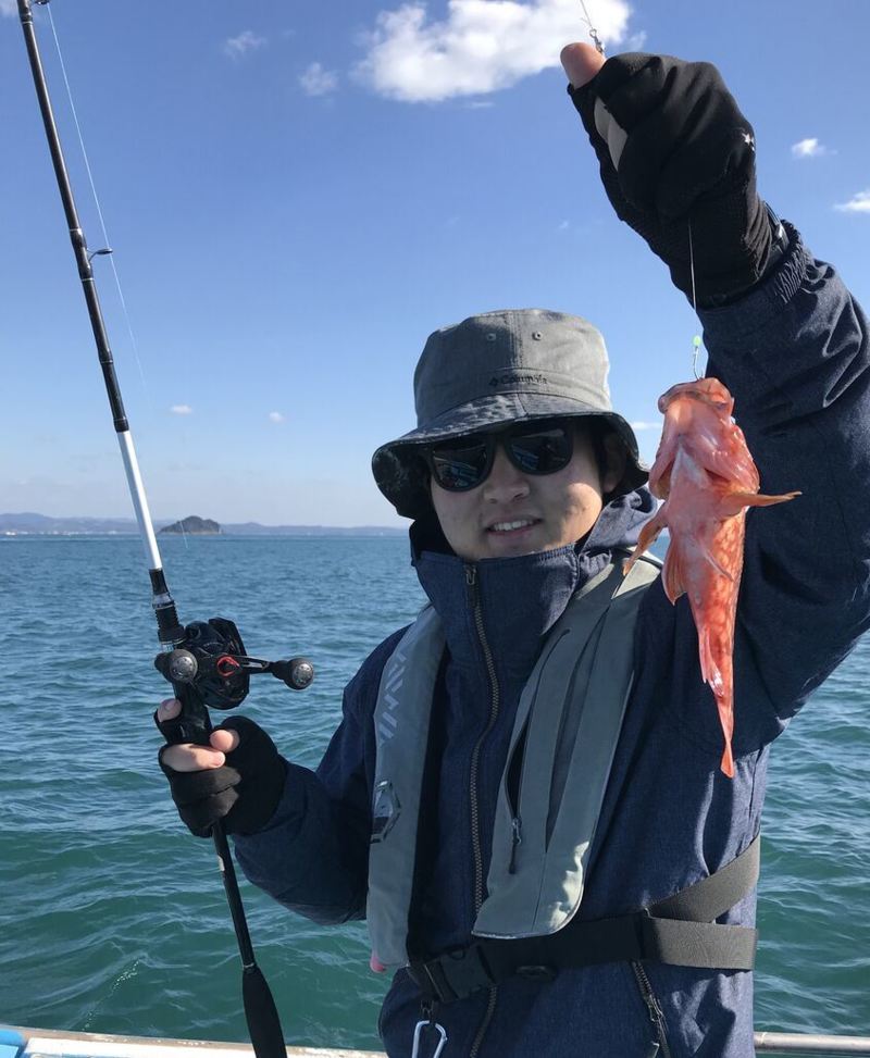 山口県 姫島沖で泳がせ釣り│胴付仕掛でカサゴとメバルGET