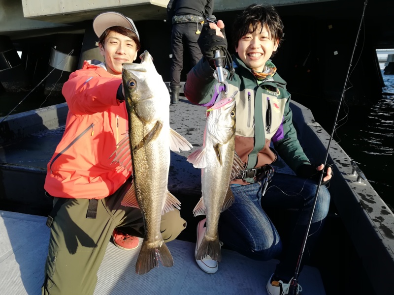 【大阪府堺市】シーマジカルでボートシーバス釣行