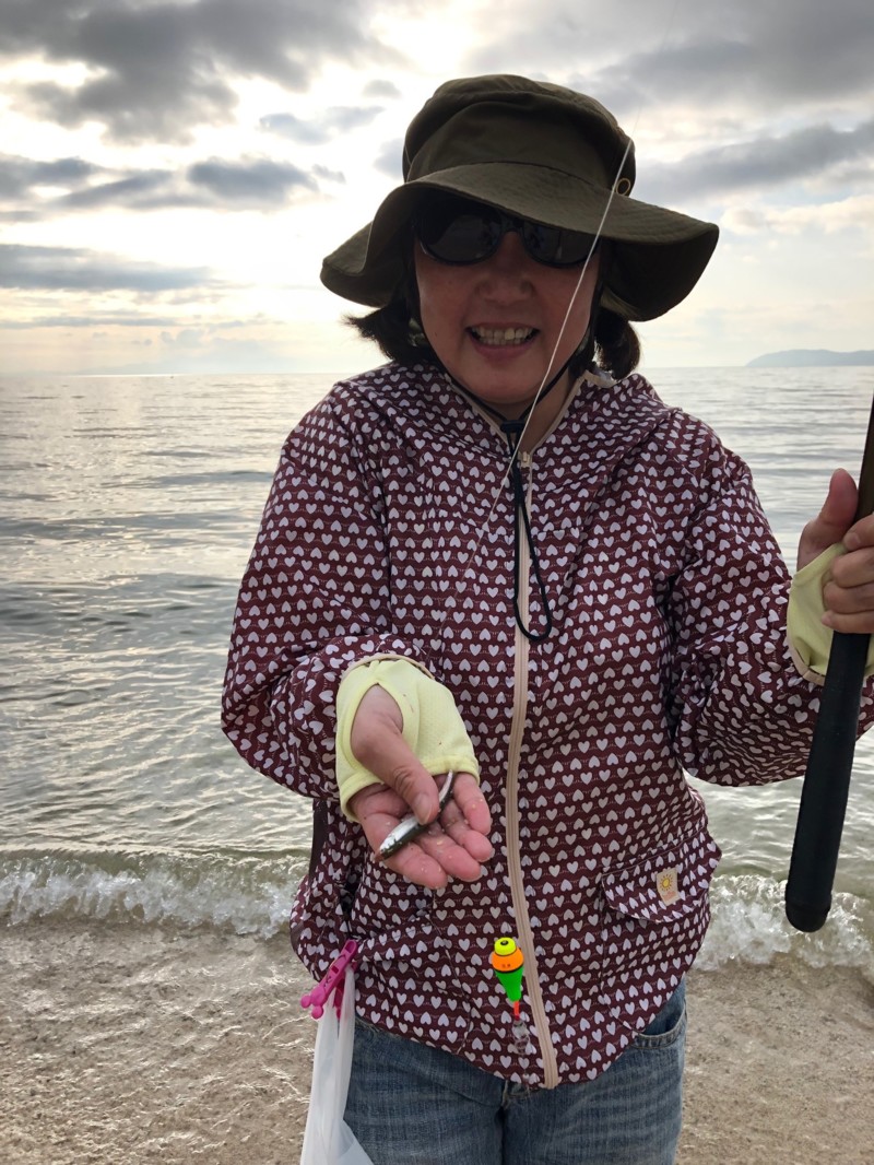 琵琶湖北小松 小鮎サビキチャレンジ