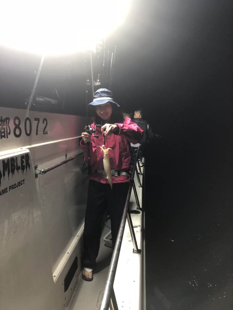 日本海でイカメタル釣行!