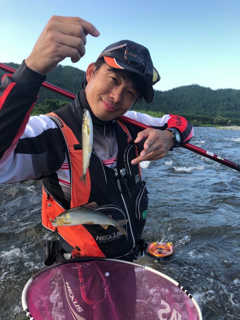 夏の安曇川朽木へ