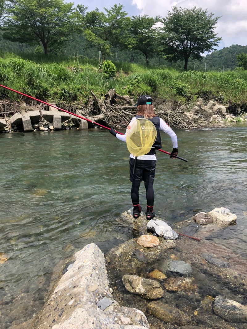 夏の安曇川朽木へ