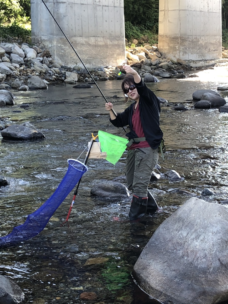 今季初小鮎釣り