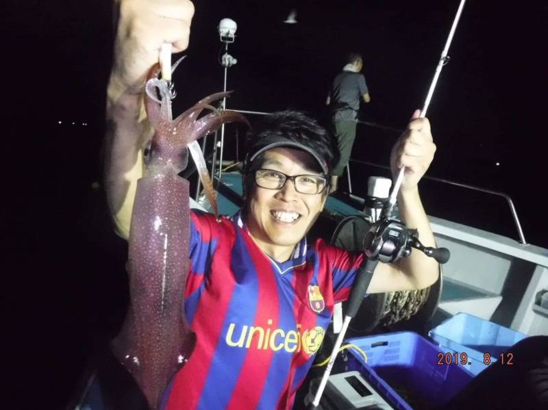 日本海イカメタル好調!