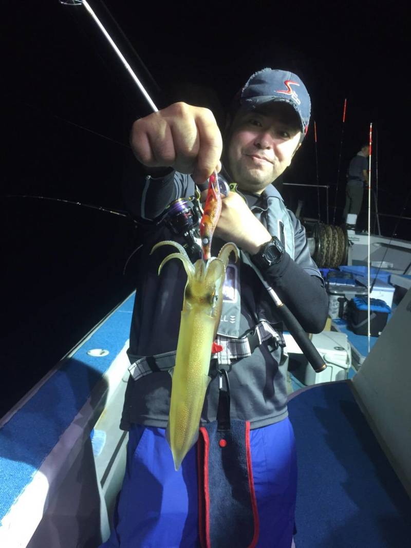 日本海イカメタル好調!