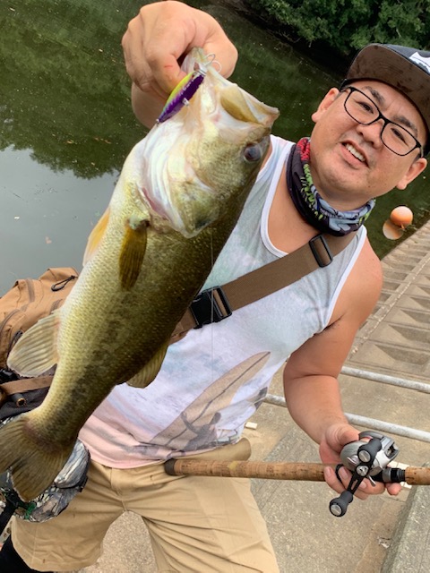 淡路島でのんびりバスフィッシィング