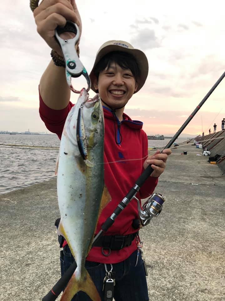 武庫一でショアジギ朝練