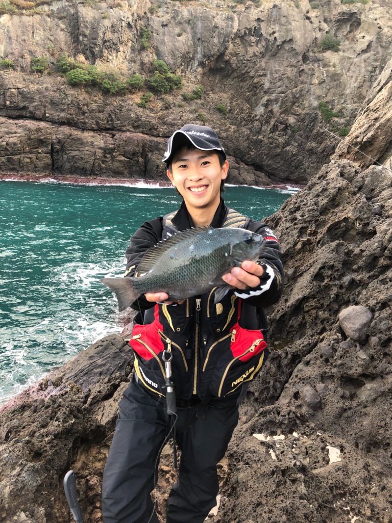 日本海 フカセでグレ!