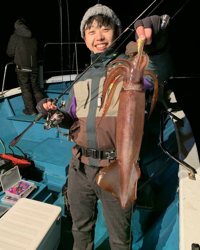 三重イカメタル、バチコン