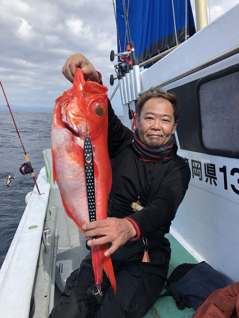 伊豆 新島沖のブランドキンメダイ!