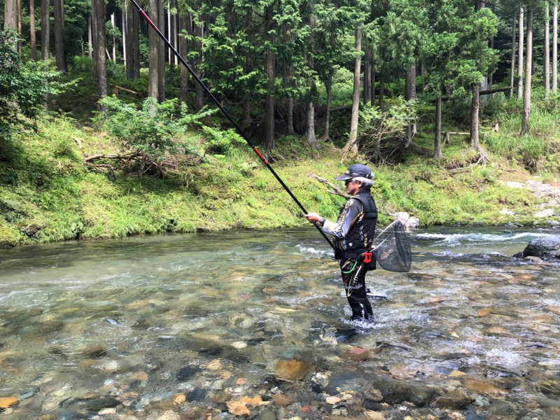 友釣りデビューお手伝い!