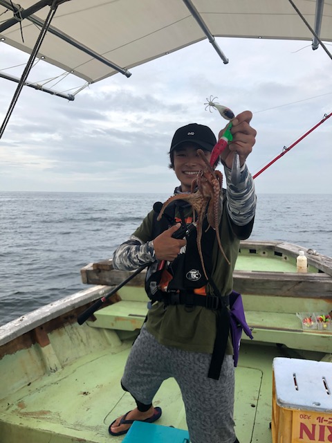 明石船タコ釣り