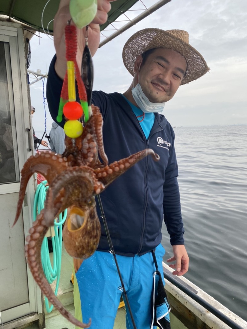 明石船タコ釣り