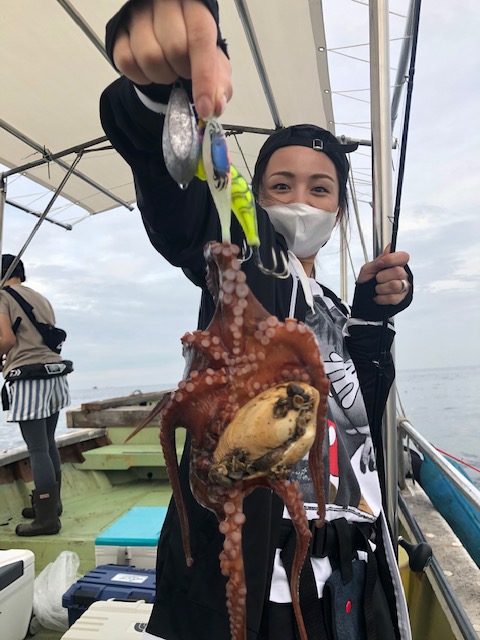 明石船タコ釣り